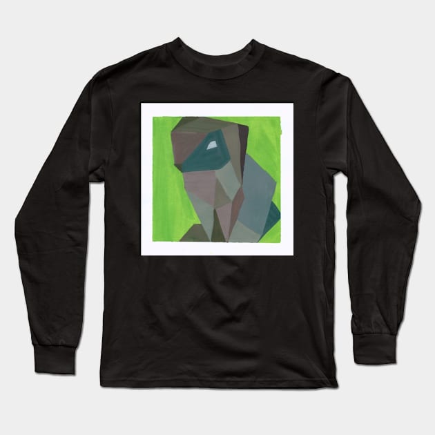 Geometric Rabbit Long Sleeve T-Shirt by anuvisculture